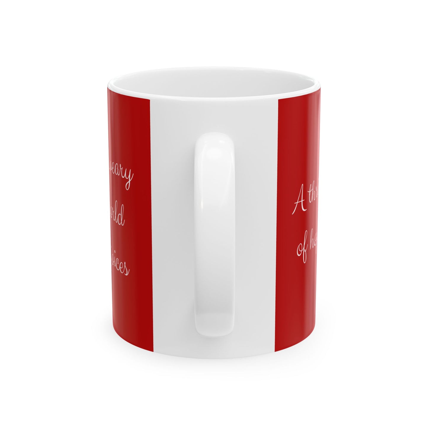 Nativity Christmas Mug - 'A Thrill of Hope' Holiday Cup, 11 oz